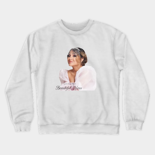 Gabi, Beautiful Mess Crewneck Sweatshirt by osnapitsgaia